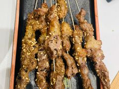 钢丝羊肉串-瞪眼牛煎包·大锅牛肉汤(懿德城店)