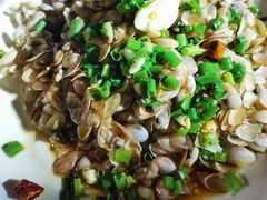 姜葱炒海瓜子-胖大嫂渔家排档(半边山店)
