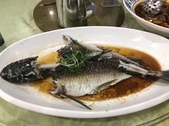 清蒸山涧鲩鱼-茗荔园农庄(大涌店)