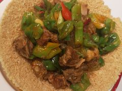 锅巴羊羔肉-宁夏国强手抓羊肉·清真菜(未央路凤三店)