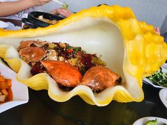 招牌香辣蟹-赶海部落海鲜城(海阳路店)