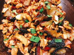 土萝卜干炒土腊肉-吃饭皇帝大(合生汇店)