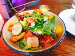 夏威夷缤纷水果鲜虾色拉-1886德国汽车餐厅(福田星河COCO Park店)