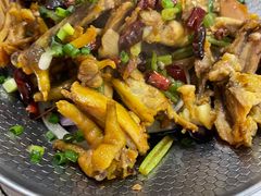 干锅手撕鸡-澎湖湾农家菜(八一路楚天府店)