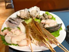 -邹开喜·小海鲜醉鸡煲·潮汕鲜切牛肉店(襄阳北路店)
