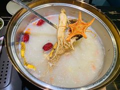 鲜人参锅底-千岛蚝高压锅生蚝·人参火锅(白云万达店)