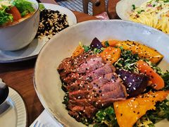 煎牛肉烤时蔬色拉-BAKER&SPICE(BFC外滩金融中心店)