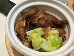 风味花雕豉油鸡啫煲-蔡澜点心·粤菜(月星环球港店)