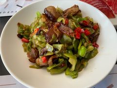脆皮莴笋炒腊肉-渔芙南(三里屯店)