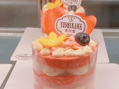 冰荔枝玫瑰裸蛋糕-吉川堂·日式甜点专门店(正佳广场店)