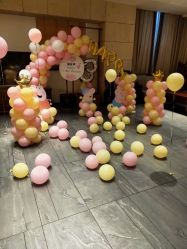 -七月气球布置订婚·宝宝宴· 求婚·生日布置(二七万达店)