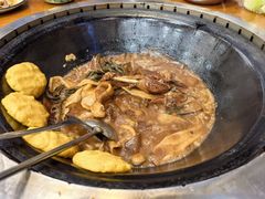 贴卷子-铁锅炖灶台鱼老三炖鱼馆