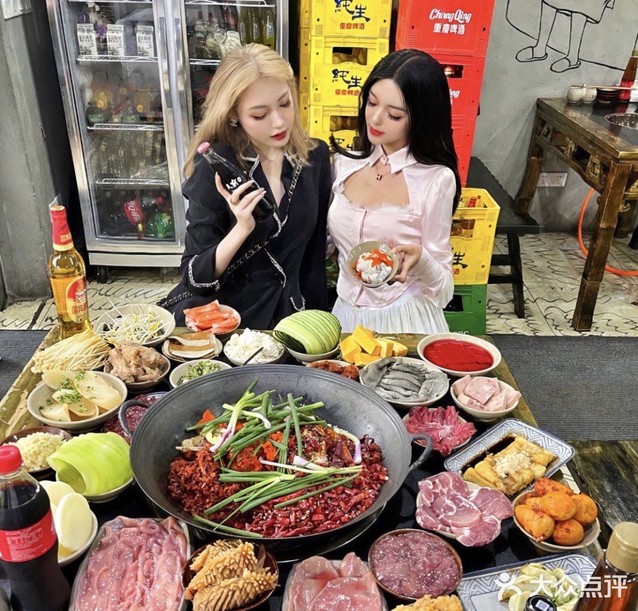 重庆探店|吃货天堂 中午都在营业的孔妈火锅