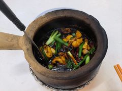 -长城砂煲田鸡粥