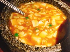 石锅鸡汤豆腐-绿茶餐厅(乐峰广场店)