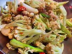 干锅有机花菜-绿茶餐厅(蓝色港湾店)