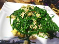 沙葱炒蛋-清真·伊清阁餐厅
