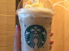 太妃榛果拿铁星冰乐-星巴克臻选(深圳龙岗万科店)