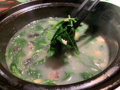 上汤皮蛋煮枸杞叶-百味馆·粤菜·湛江菜(后海花园店)