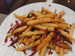 干煸藕丝-富力威斯汀酒店-中国元素中餐厅(武昌临江店)