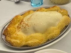 俄式黄油煎海鲈鱼-莫斯科餐厅