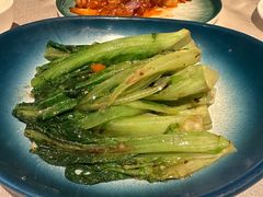 豆豉油麦菜-上海金桥红枫万豪酒店-万豪中餐厅