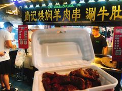 焖羊肉串-西司夜市