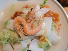 腐皮黄白菜-老头儿油爆虾(胜利河美食街店)