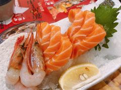 三文鱼鱼腩刺身-鱼民·现造寿司(育德店)