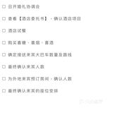 婚礼倒计时‼️这一年我都要干什么‼️