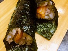 三文鱼手卷-筑地玉寿司(銀座コア店)