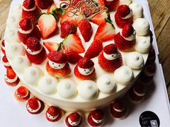 圣诞老人草莓动物奶油蛋糕-艾加柒克蛋糕茶歇甜品台(春熙路店)
