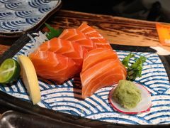 三文鱼厚切-小川洋风料理(江汉路店)