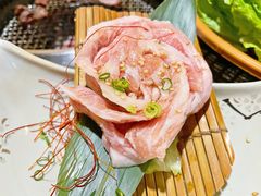 玫瑰猪颈肉-万福炭火烤肉日本料理(新街口店)