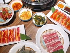 -明洞阿姨·韩式酱蟹烤肉·创意料理(三元桥店)