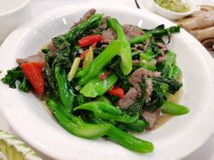 菜心炒牛肉-惠爱餐厅