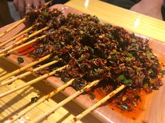 招牌烈火牛肉-水浒湘西小串烧烤(西村店)
