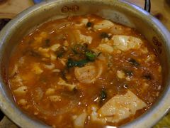 海鲜豆腐锅-金北顺大锅家(신사본점)