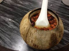 原只椰子炖竹丝鸡&nbsp;汤头清甜&nbsp;但不怎么美味-信行丰炖品皇店(光孝路店)