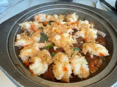 蒜蓉粉丝蒸大虾-绿茶餐厅(龙井船宴· 品牌总店)