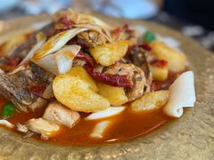 新疆大盘鸡-新粤新疆菜清真餐厅(拱北店)