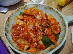 泡菜炒鱿鱼-쌍화점 霜花店·朝鲜族料理(徐家汇店)