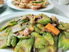 豆豉鲮鱼炒凉瓜-湿地轩