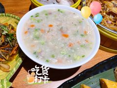 瑶柱海味鱼蓉粥-强记鱼粥(南村店)