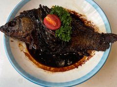 葱烤河鲫鱼-涌上外婆桥(南塘店)