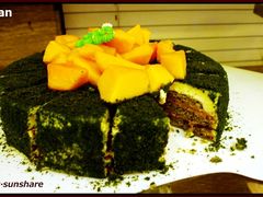 绿茶红豆蛋糕-北京王府井希尔顿酒店·万斯阁西餐厅