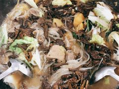 -粘豆包柴火铁锅炖