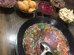 鲜猪肝-猪肉摊地摊火锅(陕西路店)