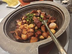 杏鲍菇牛肉粒-狮王府淮扬菜(新街口友谊店)