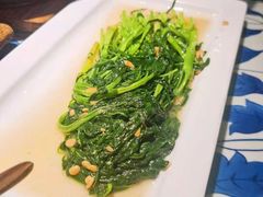 豆酱扒通菜-绿茶餐厅(布吉万象汇店)